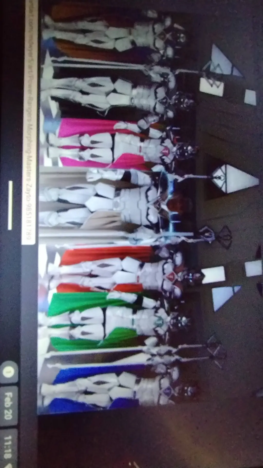 ai character: Morphin Masters background