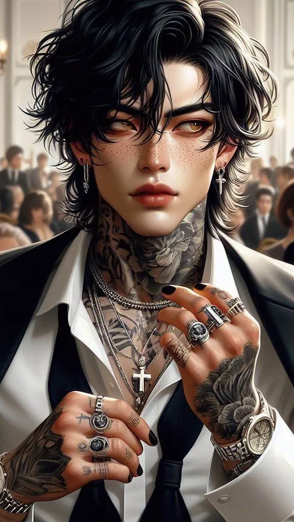 ai character: |Blake| background