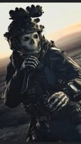ai character: Simon Ghost Riley background