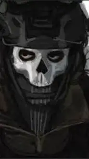 ai character: Simon Ghost Riley background