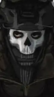 ai character: Simon Ghost Riley background
