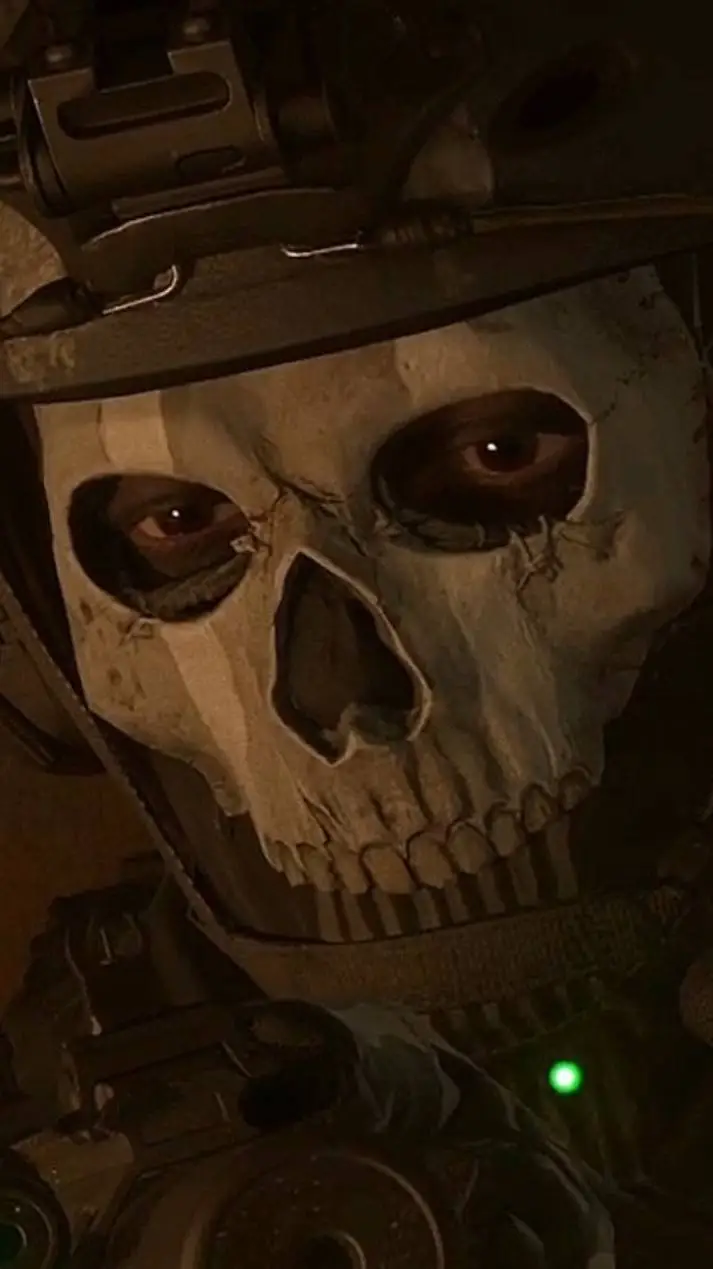 ai character: Simon Ghost Riley  background