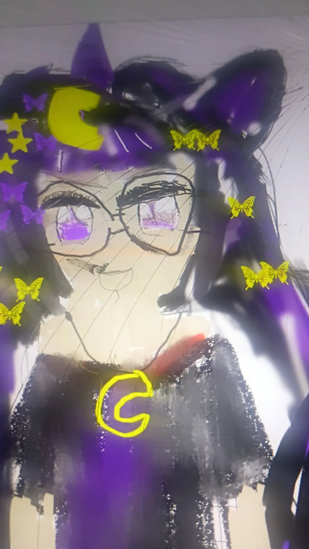 ai character: midnight shadow background