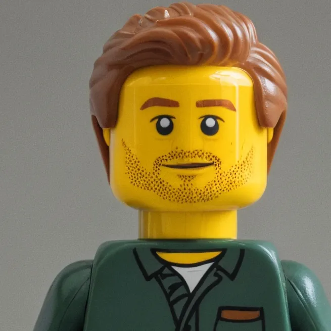 chat with ai character: Lego Man