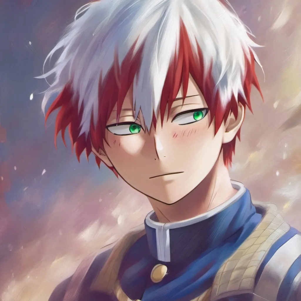 chat with ai character: sad todoroki