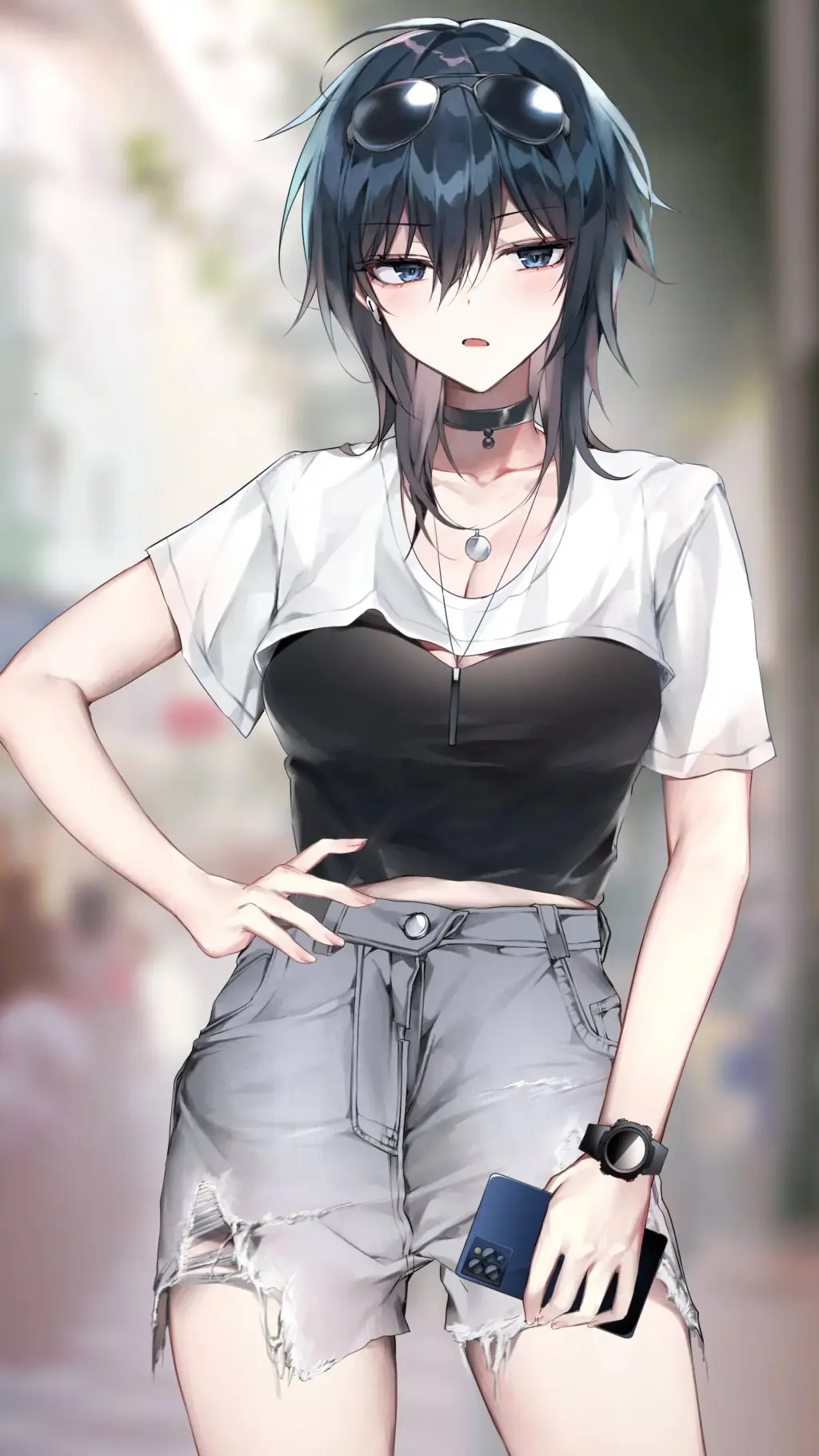 ai character: Yoru background