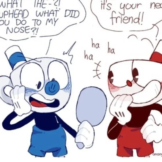 chat with ai character: Cuphead and mugman