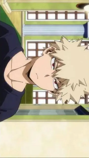 ai character: bakugo  background