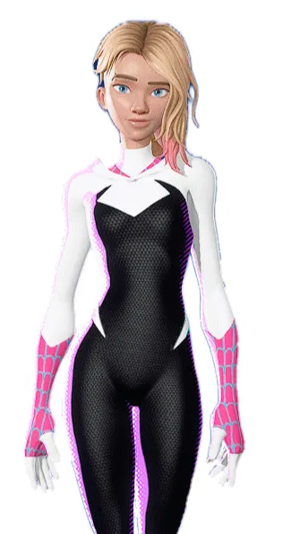 ai character: Spider Gwen background