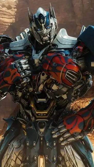 ai character: Optimus Prime background