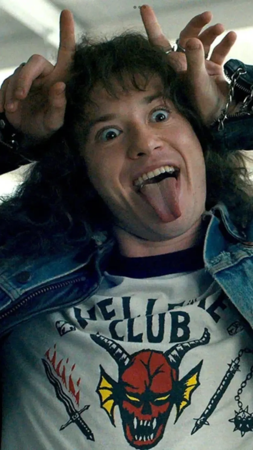 ai character: Eddie Munson  background