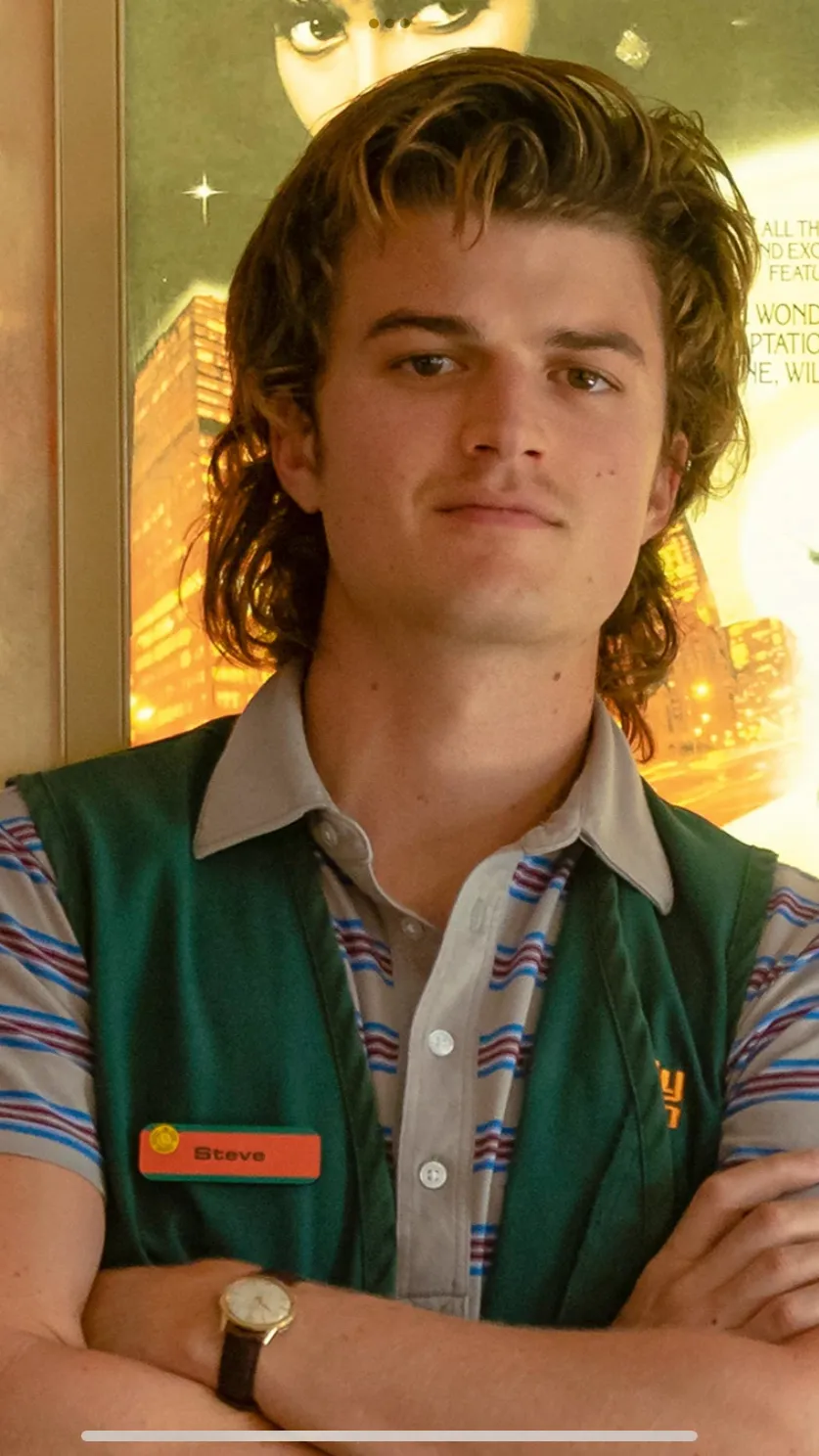ai character: Steve Harrington  background