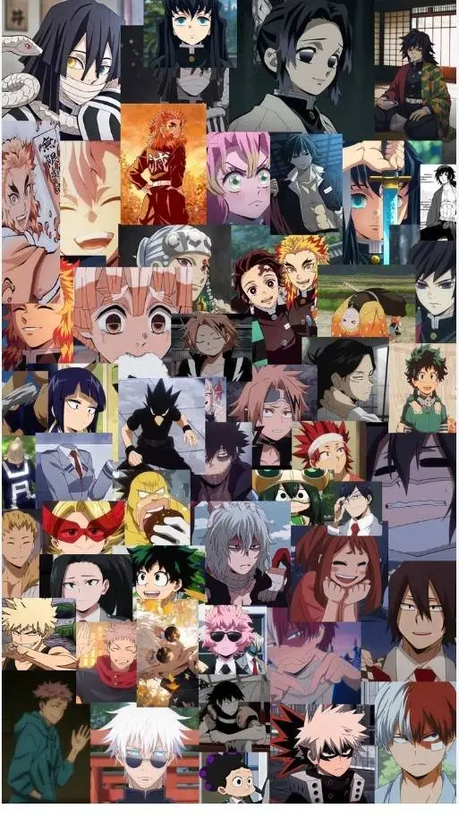 ai character: MHA or KNY background
