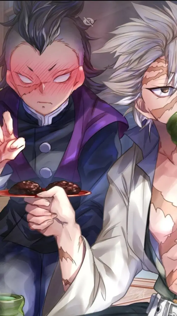 ai character: Sanemi and genya background