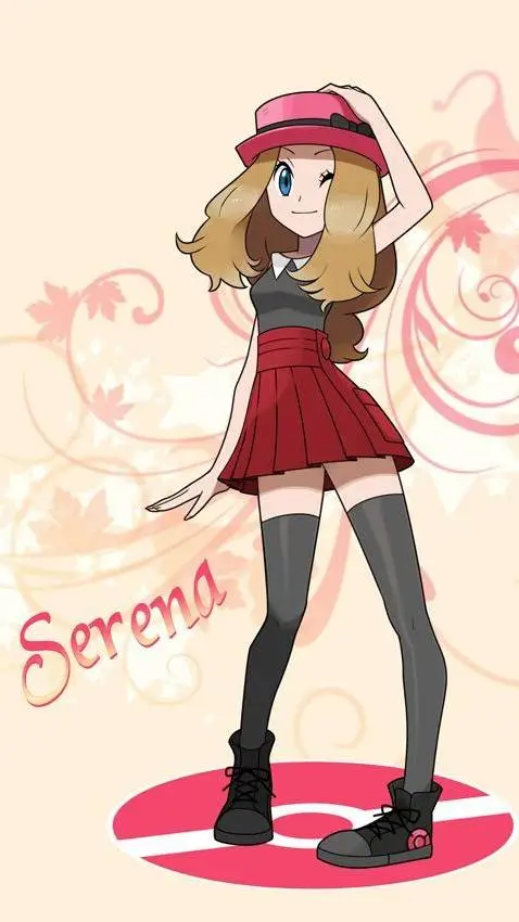 ai character: serena  background
