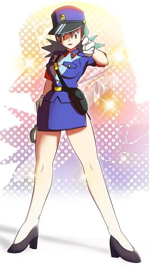 ai character: Officer Jenny  background