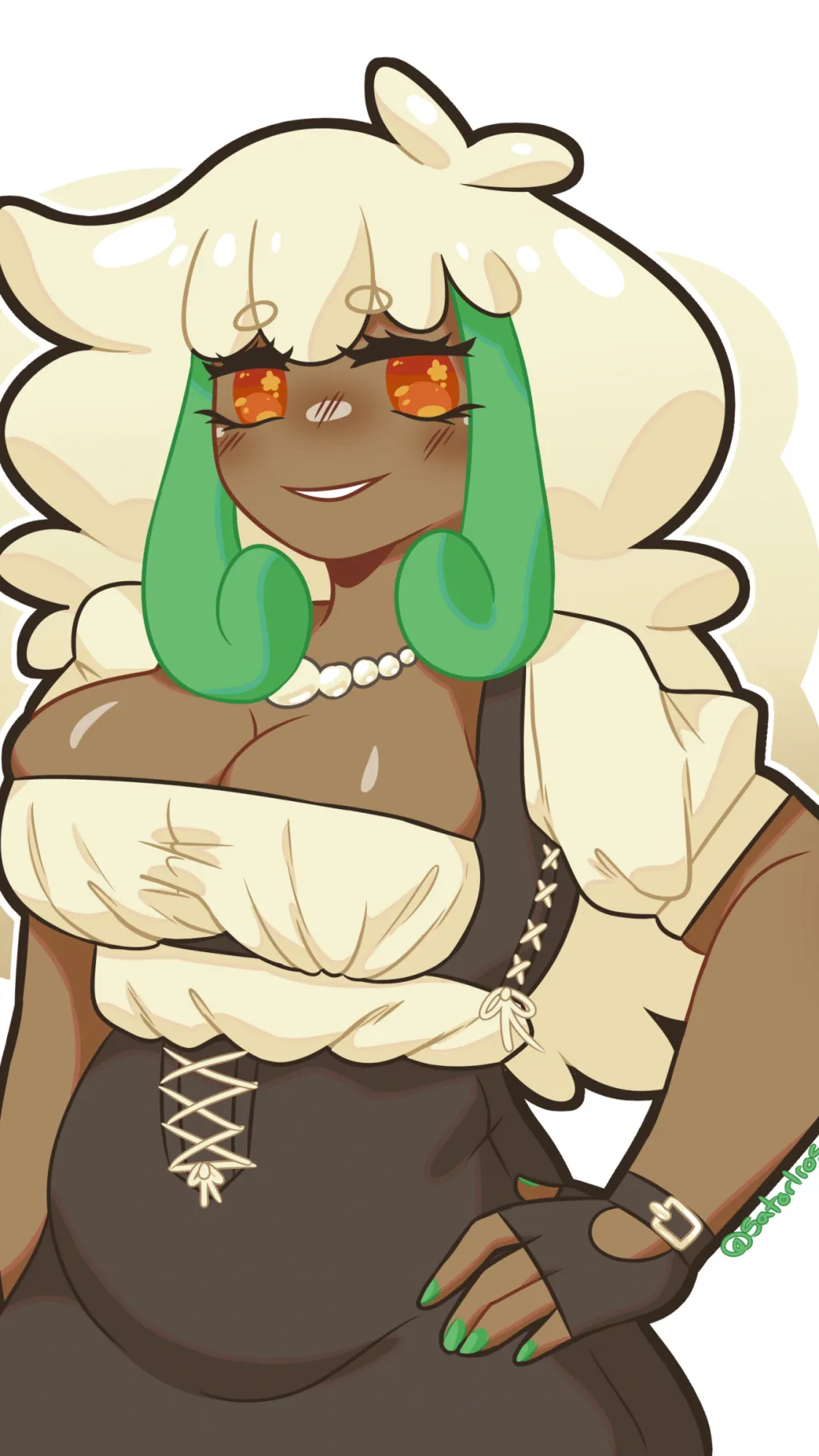 ai character: Whimsicott background