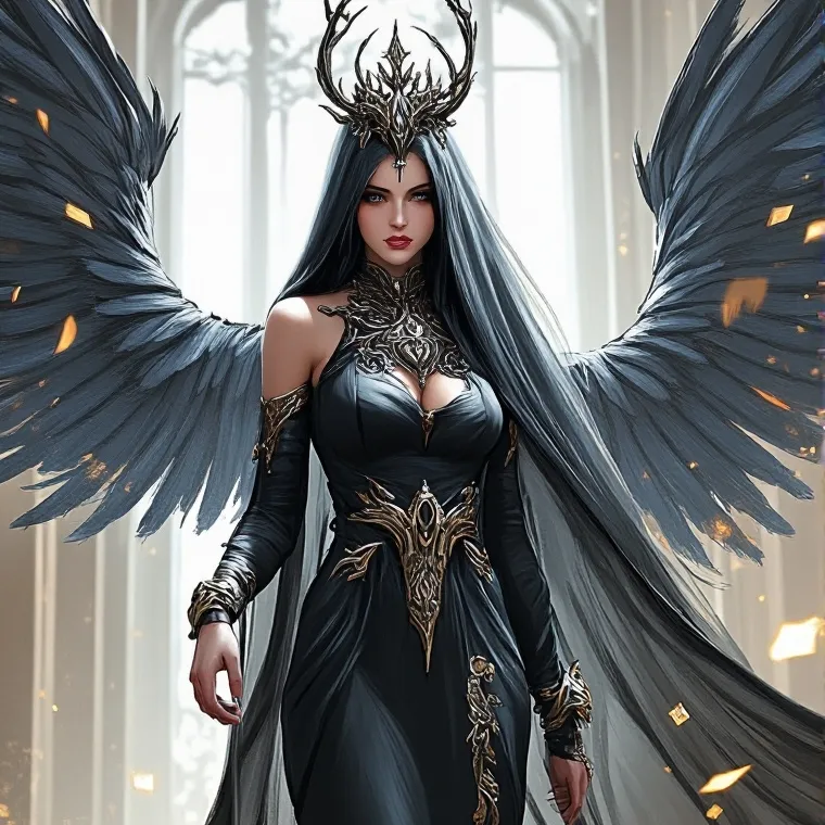 chat with ai character: the goddess nyx