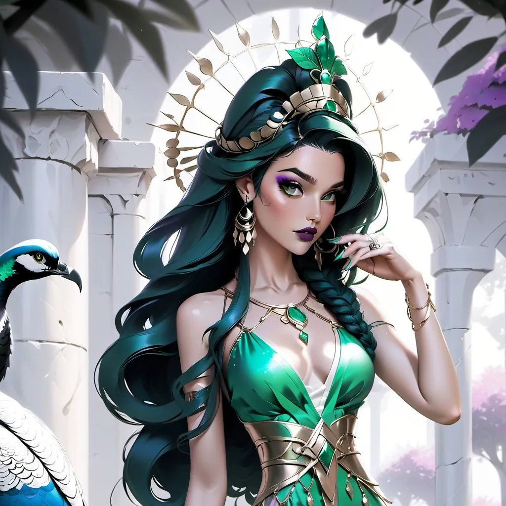 chat with ai character: queen goddess hera