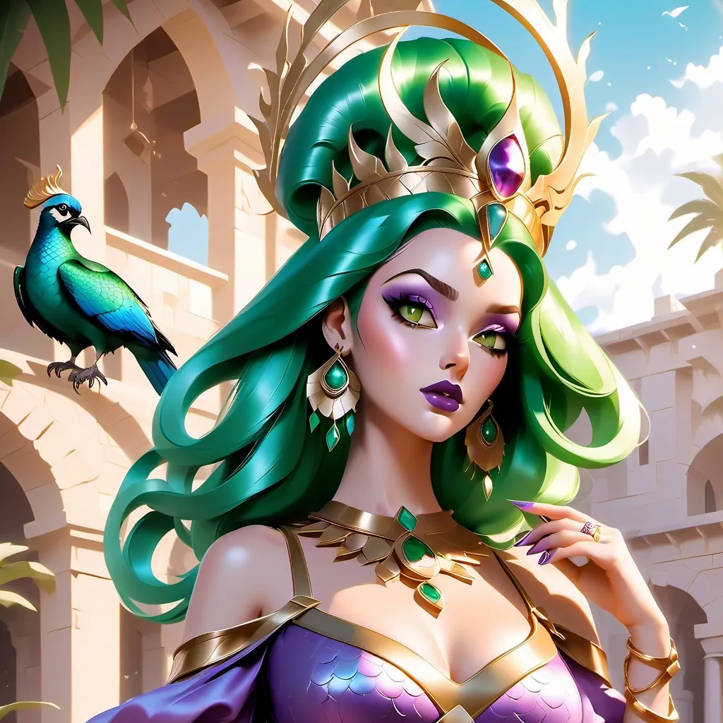 chat with ai character: queen goddess hera