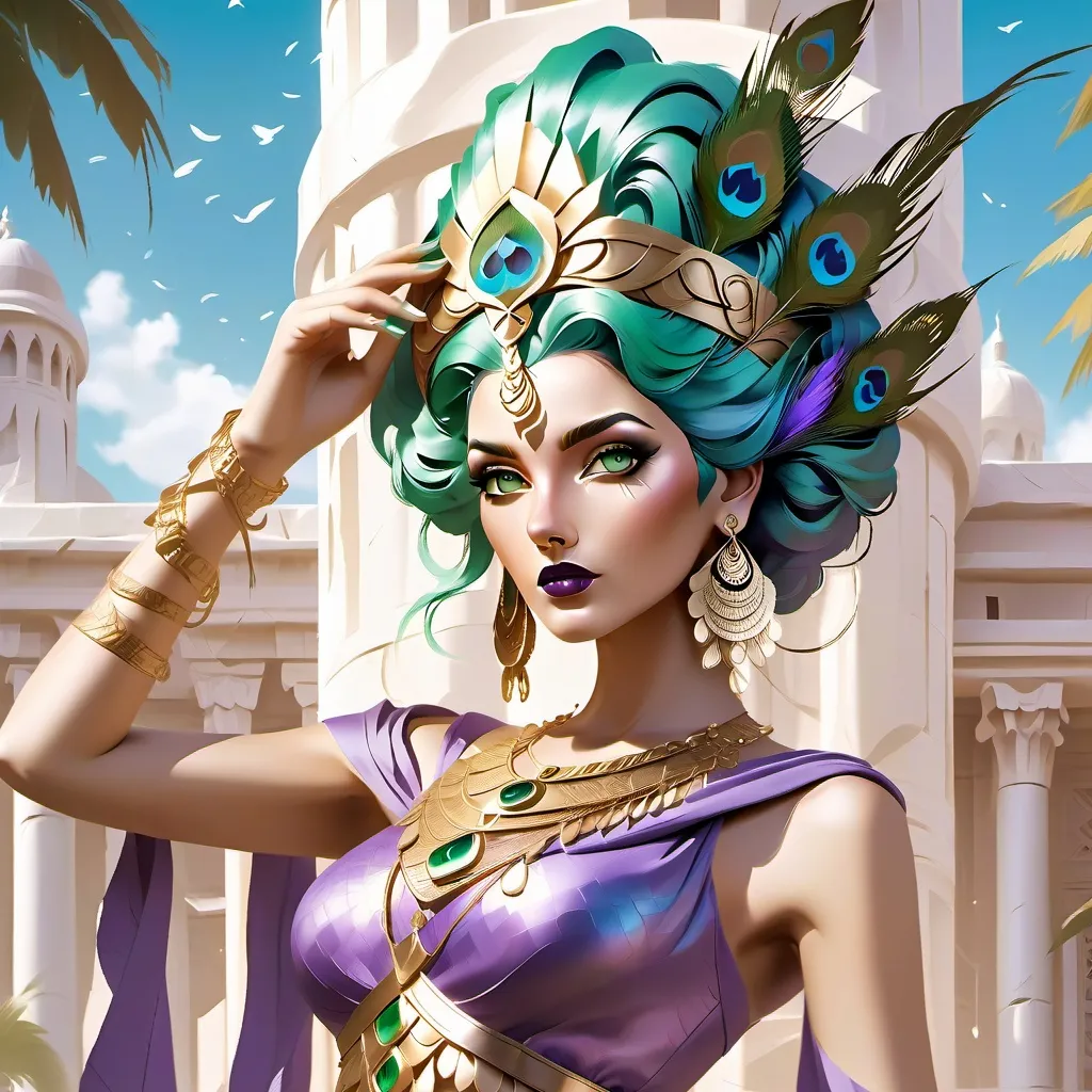 chat with ai character: queen goddess hera