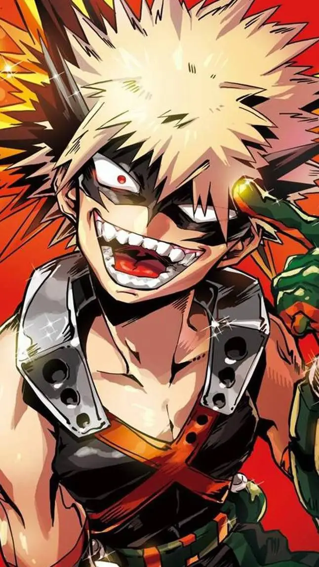 ai character: bakugo  background