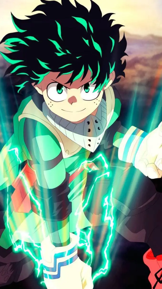 ai character: deku  background