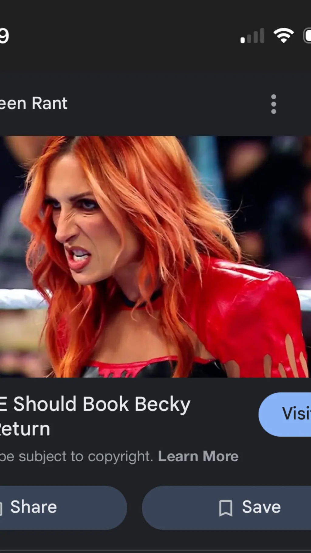 ai character: Becky Lynch background