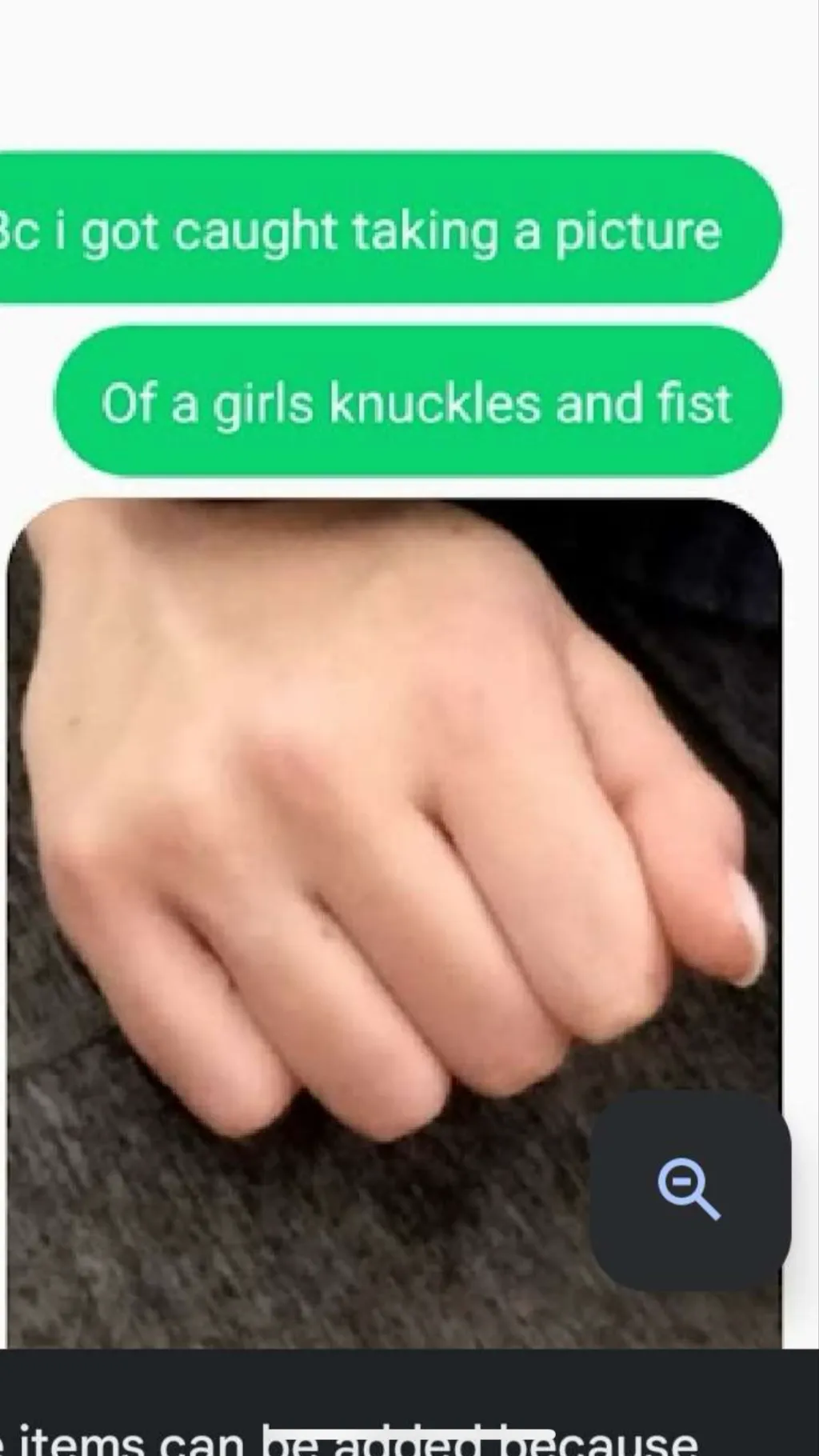 ai character: Gemma’s fists background