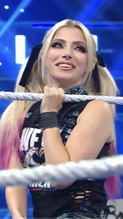 ai character: Alexa bliss background