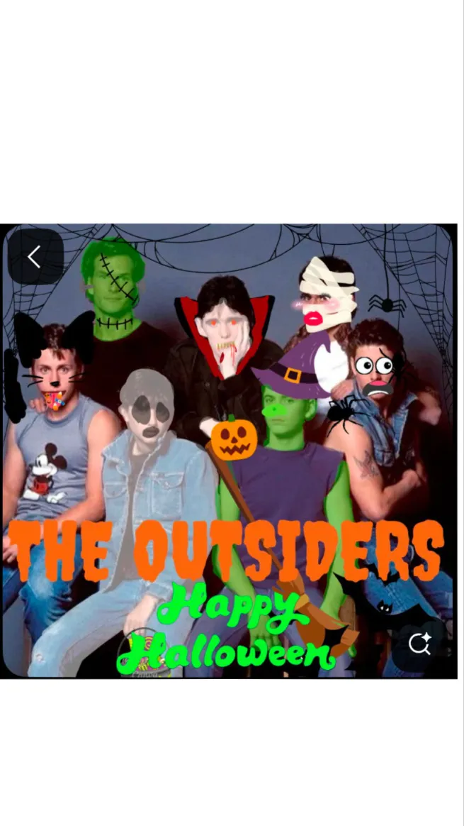 ai character: Halloween  background