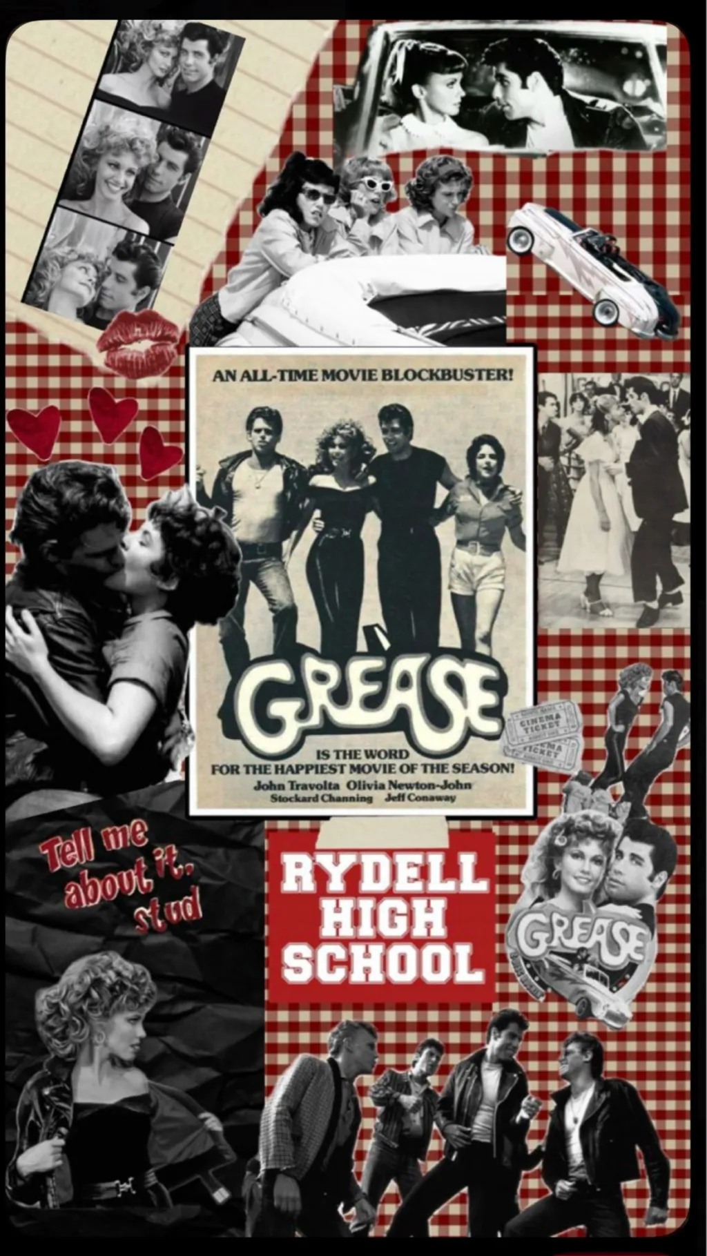 ai character: Grease background