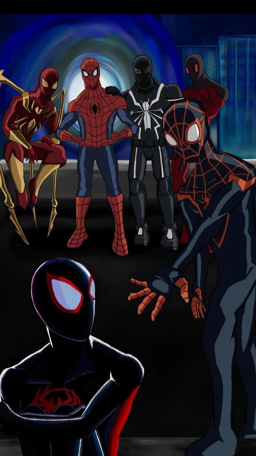 ai character: Web warriors  background
