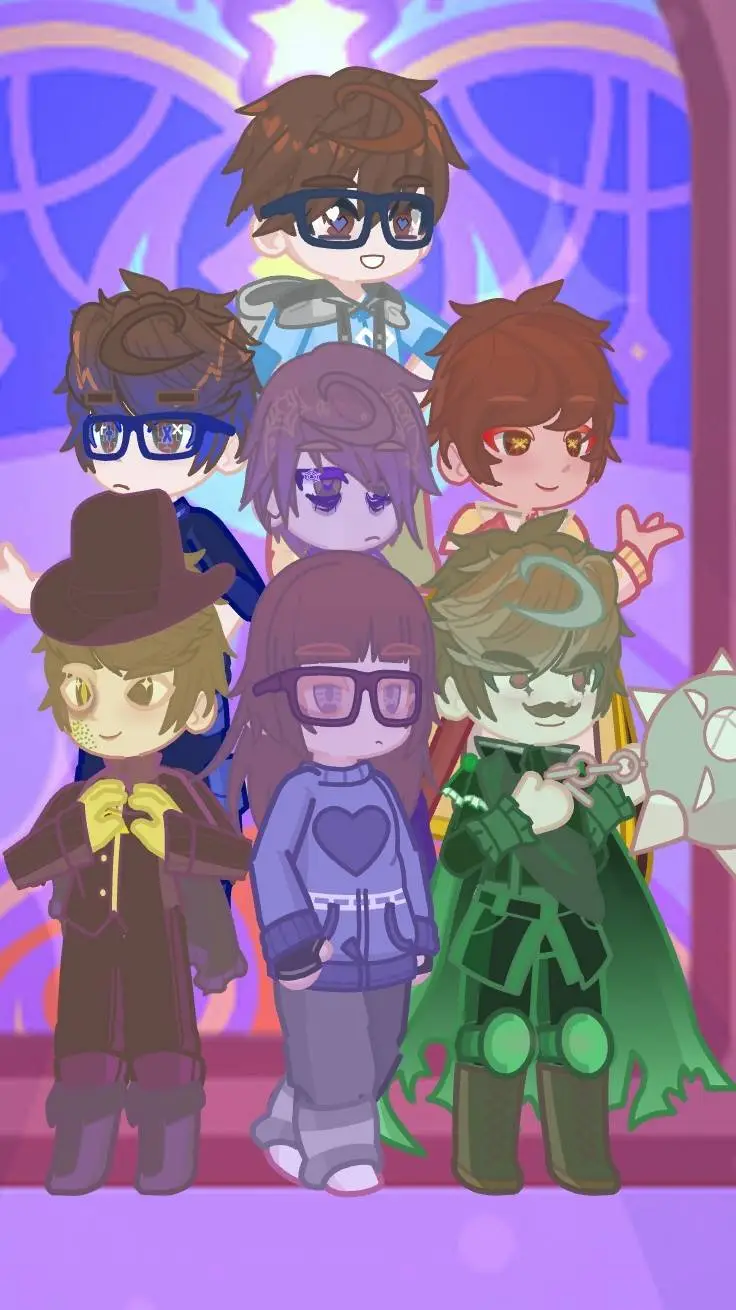 ai character: Sides Meet Fusions background