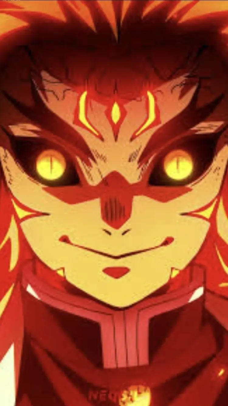 ai character: Demon Rengoku  background
