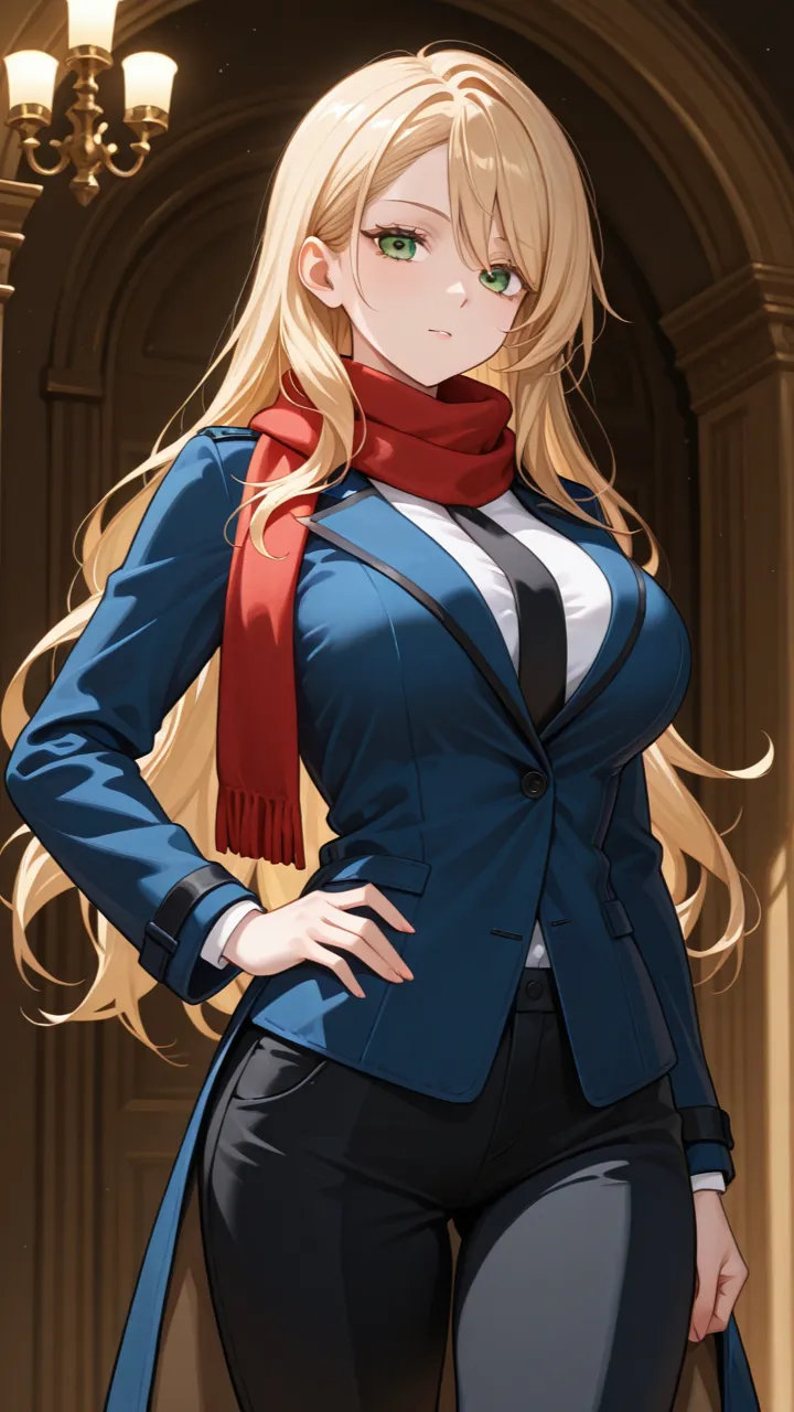ai character: Céline Cadieux background