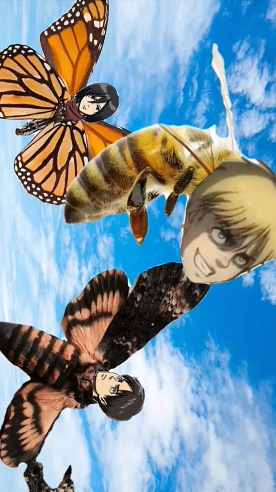 ai character: Aot bugs background