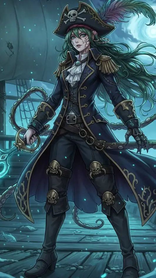 ai character: Captain Moria background