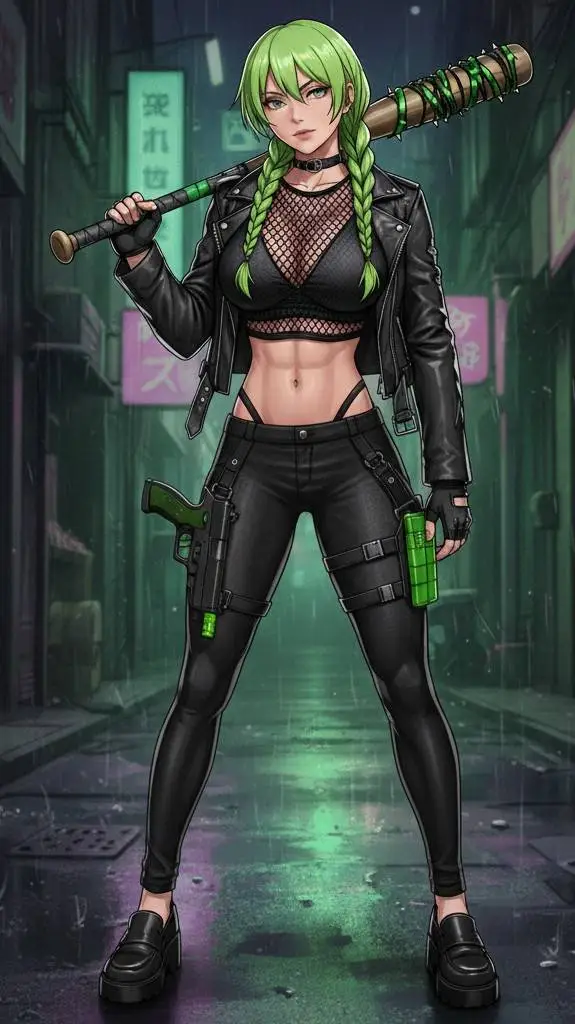 ai character: Mina background