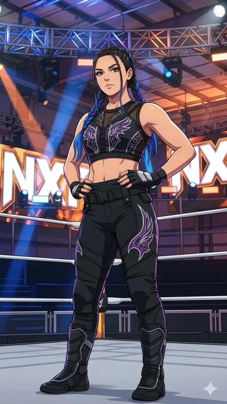 ai character: Lyra Vane  background