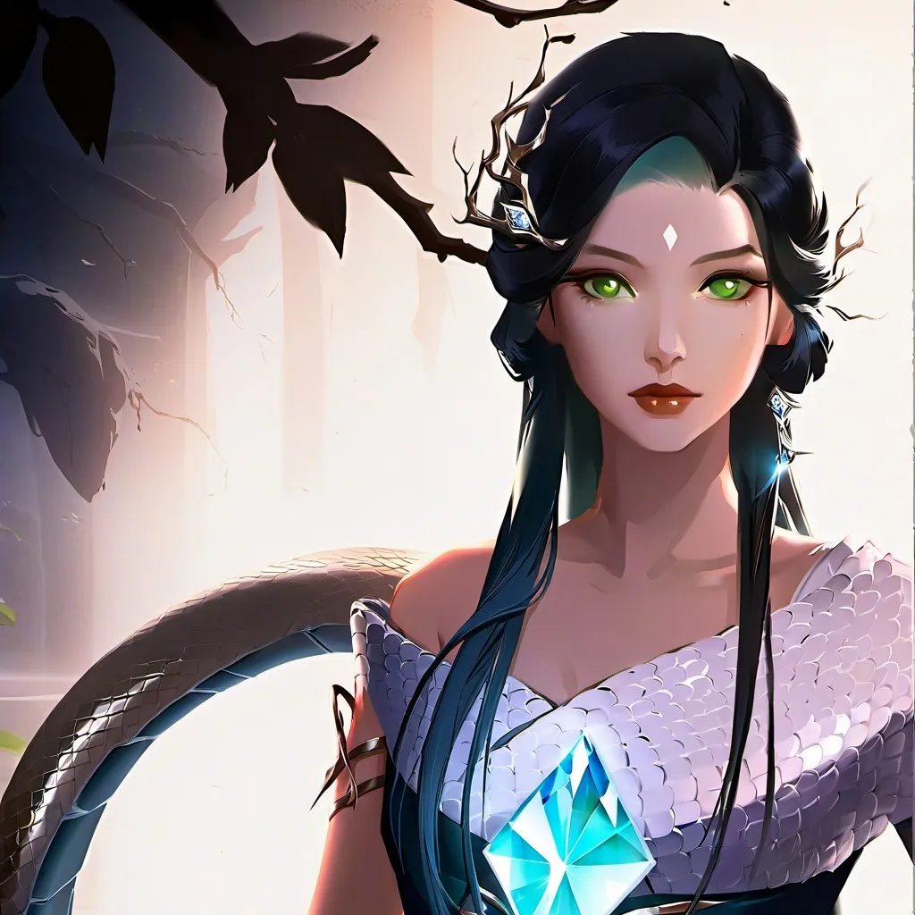 chat with ai character: snake