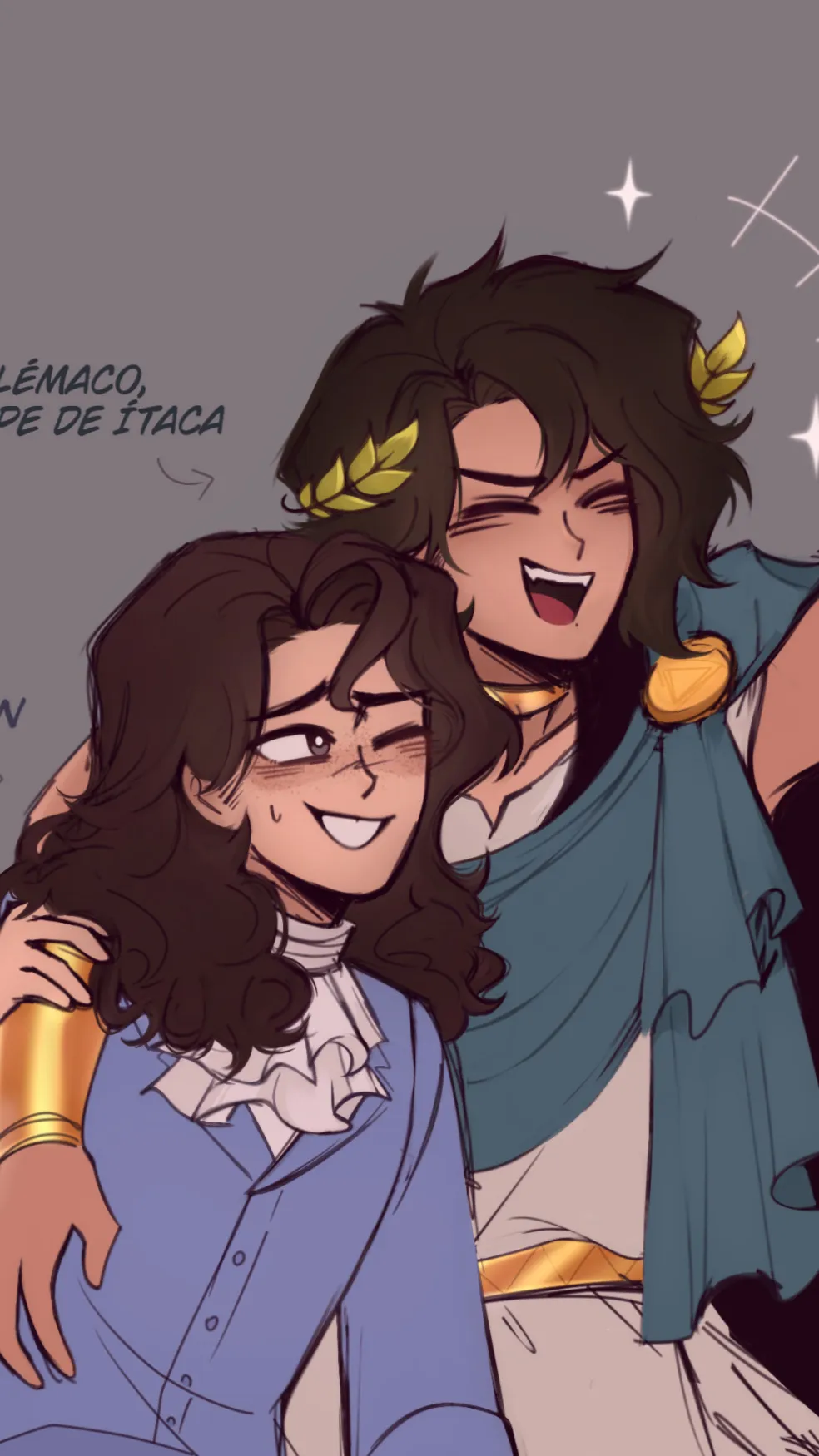 ai character: Philip &Telemachus background