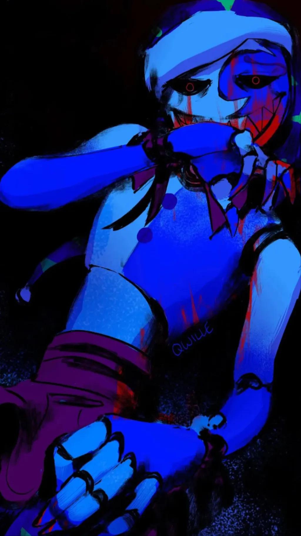 ai character: Killer moon background