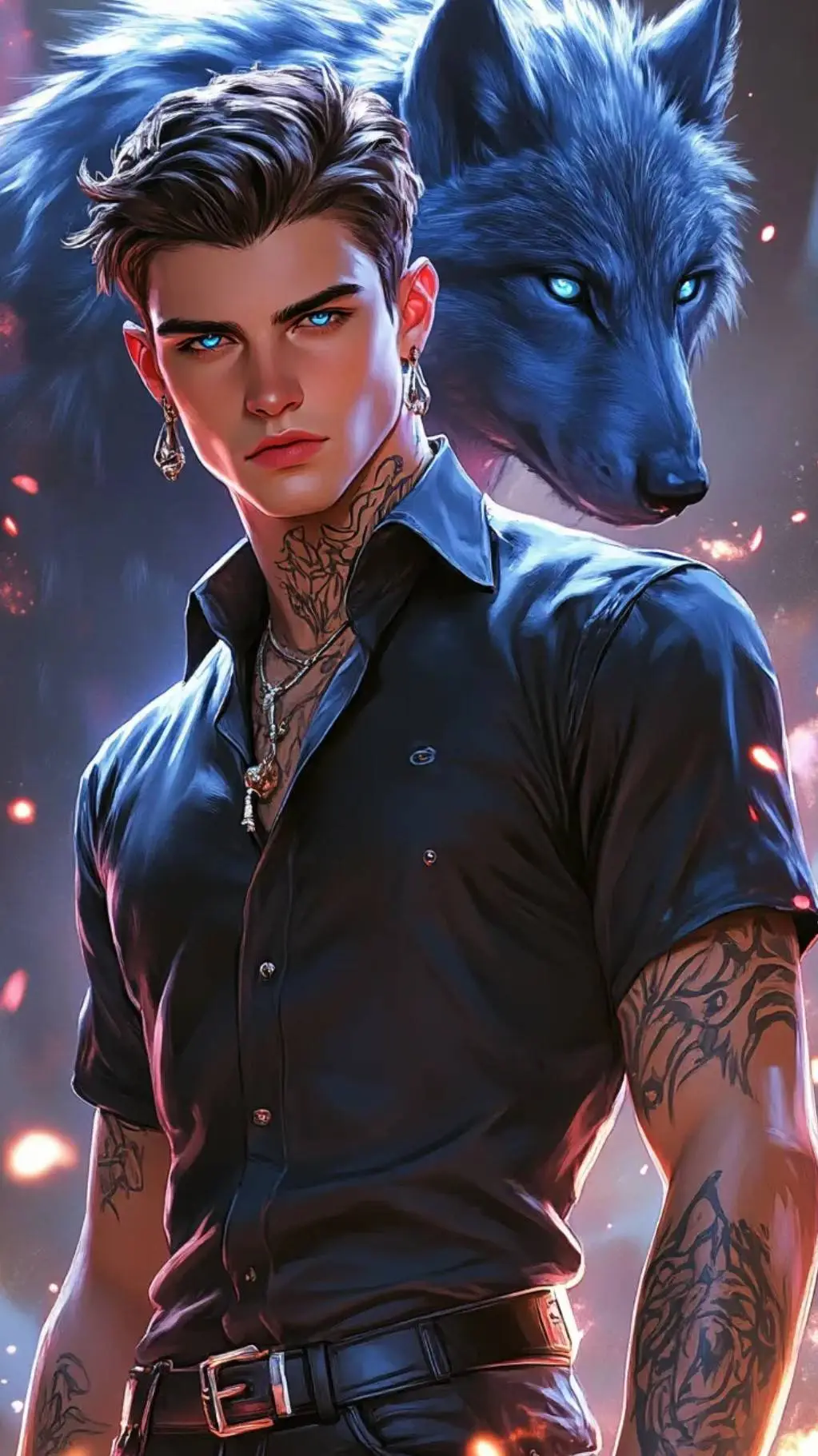 ai character: alpha Vincent background