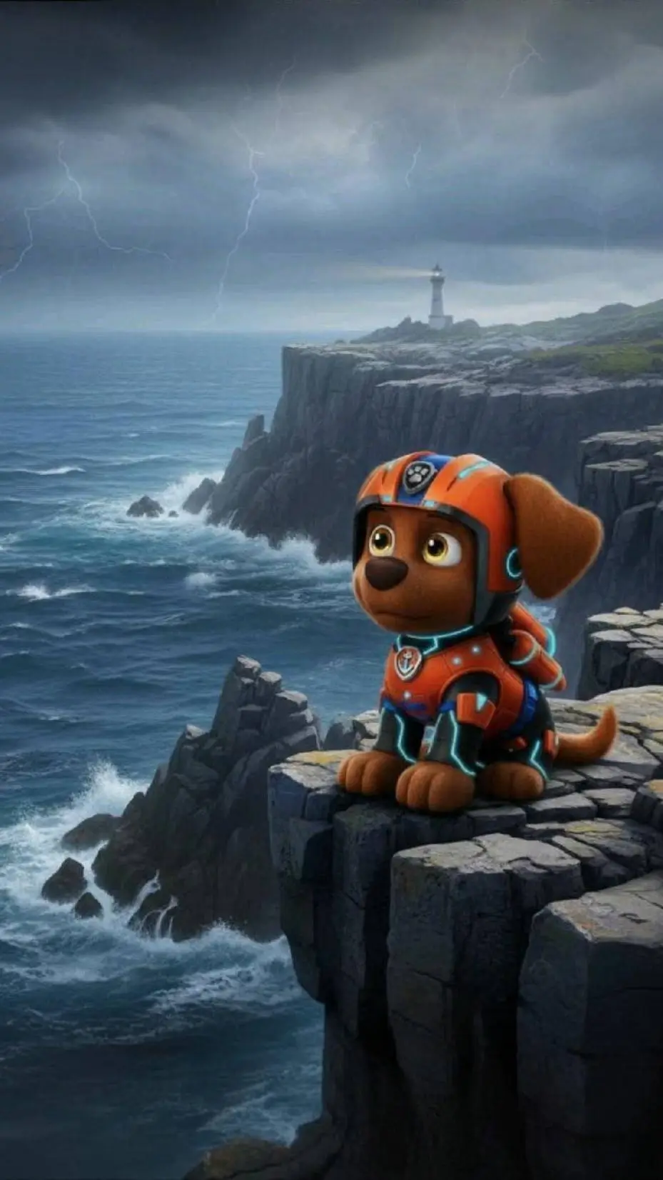 ai character: Zuma  background
