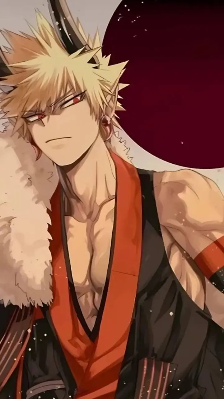 ai character: Katsuki Bakugo background