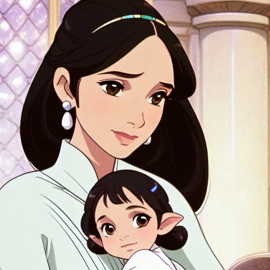 chat with ai character: queen Leia 