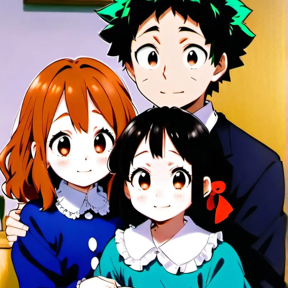chat with ai character: deku Ochako zoie 