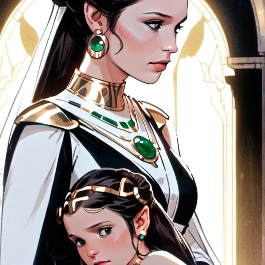 chat with ai character: Leia organa zoie 