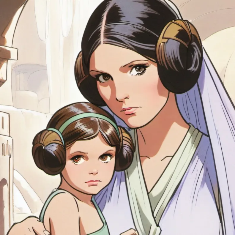 chat with ai character: princess Leia zoie